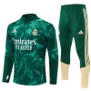 Real Madrid Trainings Sweatshirt Kvarts-Dragkedja 2026-27 Grön