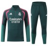 Real Madrid Trainings Sweatshirt Kvarts-Dragkedja 2026-27 Grön Real Madrid Trainings Sweatshirt Kvarts-Dragkedja 2026-27 Grön