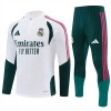 Real Madrid Trainings Sweatshirt Kvarts-Dragkedja 2026-27 Vit Real Madrid Trainings Sweatshirt Kvarts-Dragkedja 2026-27 Vit
