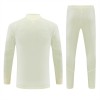 Real Madrid Trainings Sweatshirt Kvarts-Dragkedja 2026-27 Vit