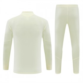 Real Madrid Trainings Sweatshirt Kvarts-Dragkedja 2026-27 Vit