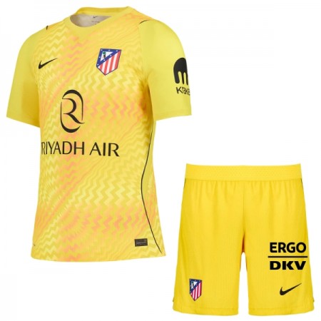 Atlético Madrid Matchtröjor Målvakt Barn 2026-27 Gul Atlético Madrid Matchtröjor Målvakt Barn 2026-27 Gul