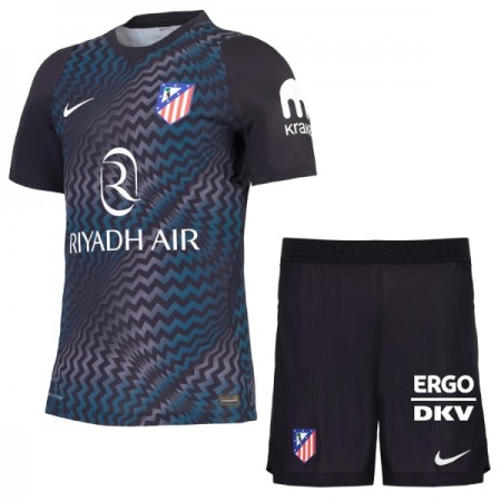Atlético Madrid Matchtröjor Målvakt Barn 2026-27 Svart Atlético Madrid Matchtröjor Målvakt Barn 2026-27 Svart