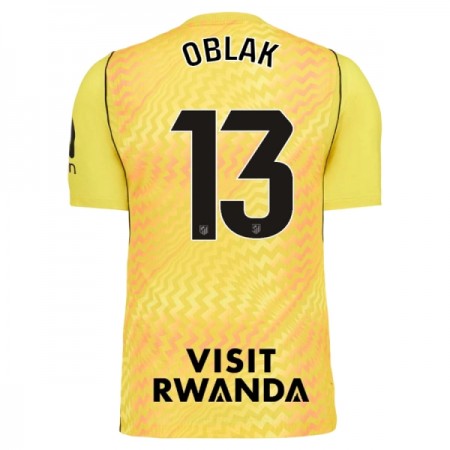 Atlético Madrid Oblak 13 Matchtröjor Målvakt 2026-27 Gul Atlético Madrid Oblak 13 Matchtröjor Målvakt 2026-27 Gul