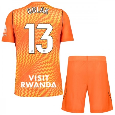 Atlético Madrid Oblak 13 Matchtröjor Målvakt Barn 2026-27 Orange Atlético Madrid Oblak 13 Matchtröjor Målvakt Barn 2026-27 Orange