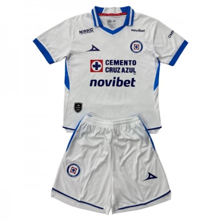 Cruz Azul Matchtröjor Barn Borta Fotbollströja 2026-27 Cruz Azul Matchtröjor Barn Borta Fotbollströja 2026-27