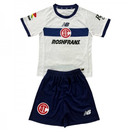 Deportivo Toluca Matchtröjor Barn Borta Fotbollströja 2026-27 Deportivo Toluca Matchtröjor Barn Borta Fotbollströja 2026-27