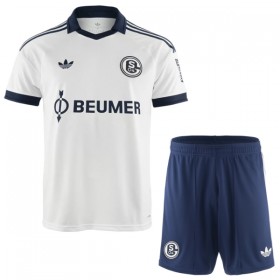 Schalke 04 Matchtröjor Barn Borta Fotbollströja 2026-27