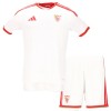 Sevilla FC Matchtröjor Barn Hemma Fotbollströja 2026-27 Sevilla FC Matchtröjor Barn Hemma Fotbollströja 2026-27