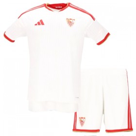 Sevilla FC Matchtröjor Barn Hemma Fotbollströja 2026-27