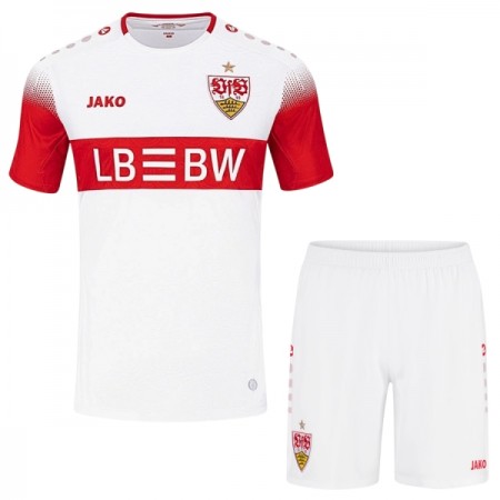 VfB Stuttgart Matchtröjor Barn Hemma Fotbollströja 2026-27 VfB Stuttgart Matchtröjor Barn Hemma Fotbollströja 2026-27