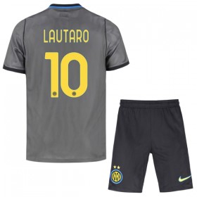 Inter Milan Lautaro 10 Matchtröjor Barn Tredje Fotbollströja 2026-27