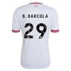 Liverpool B. Barcola 29 Matchtröjor Borta Fotbollströja 2026-27 Liverpool B. Barcola 29 Matchtröjor Borta Fotbollströja 2026-27