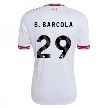 Liverpool B. Barcola 29 Matchtröjor Borta Fotbollströja 2026-27 Liverpool B. Barcola 29 Matchtröjor Borta Fotbollströja 2026-27