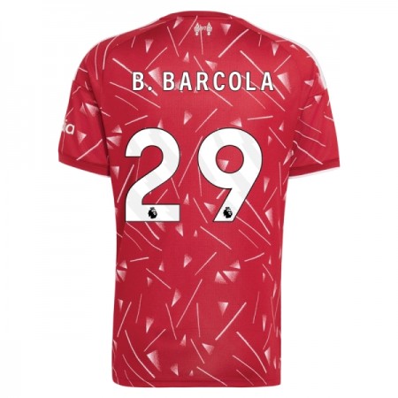 Liverpool B. Barcola 29 Matchtröjor Hemma Fotbollströja 2026-27 Liverpool B. Barcola 29 Matchtröjor Hemma Fotbollströja 2026-27
