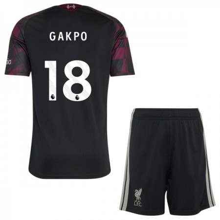 Liverpool Gakpo 18 Matchtröjor Barn Tredje Fotbollströja 2026-27 Liverpool Gakpo 18 Matchtröjor Barn Tredje Fotbollströja 2026-27