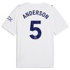 Manchester City Anderson 5 Matchtröjor Tredje Fotbollströja 2026-27 Manchester City Anderson 5 Matchtröjor Tredje Fotbollströja 2026-27