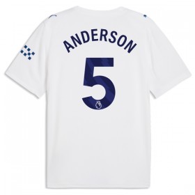 Manchester City Anderson 5 Matchtröjor Tredje Fotbollströja 2026-27