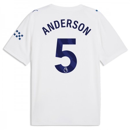 Manchester City Anderson 5 Matchtröjor Tredje Fotbollströja 2026-27 Manchester City Anderson 5 Matchtröjor Tredje Fotbollströja 2026-27