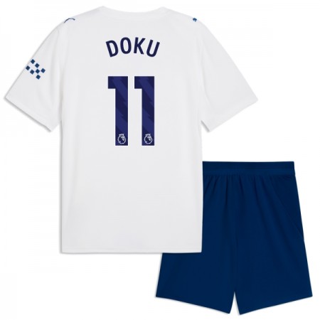 Manchester City Doku 11 Matchtröjor Barn Tredje Fotbollströja 2026-27 Manchester City Doku 11 Matchtröjor Barn Tredje Fotbollströja 2026-27