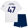 Manchester City Foden 47 Matchtröjor Barn Tredje Fotbollströja 2026-27 Manchester City Foden 47 Matchtröjor Barn Tredje Fotbollströja 2026-27