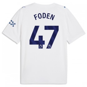 Manchester City Foden 47 Matchtröjor Tredje Fotbollströja 2026-27