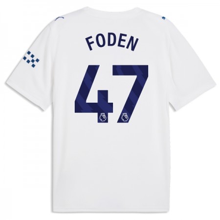 Manchester City Foden 47 Matchtröjor Tredje Fotbollströja 2026-27 Manchester City Foden 47 Matchtröjor Tredje Fotbollströja 2026-27